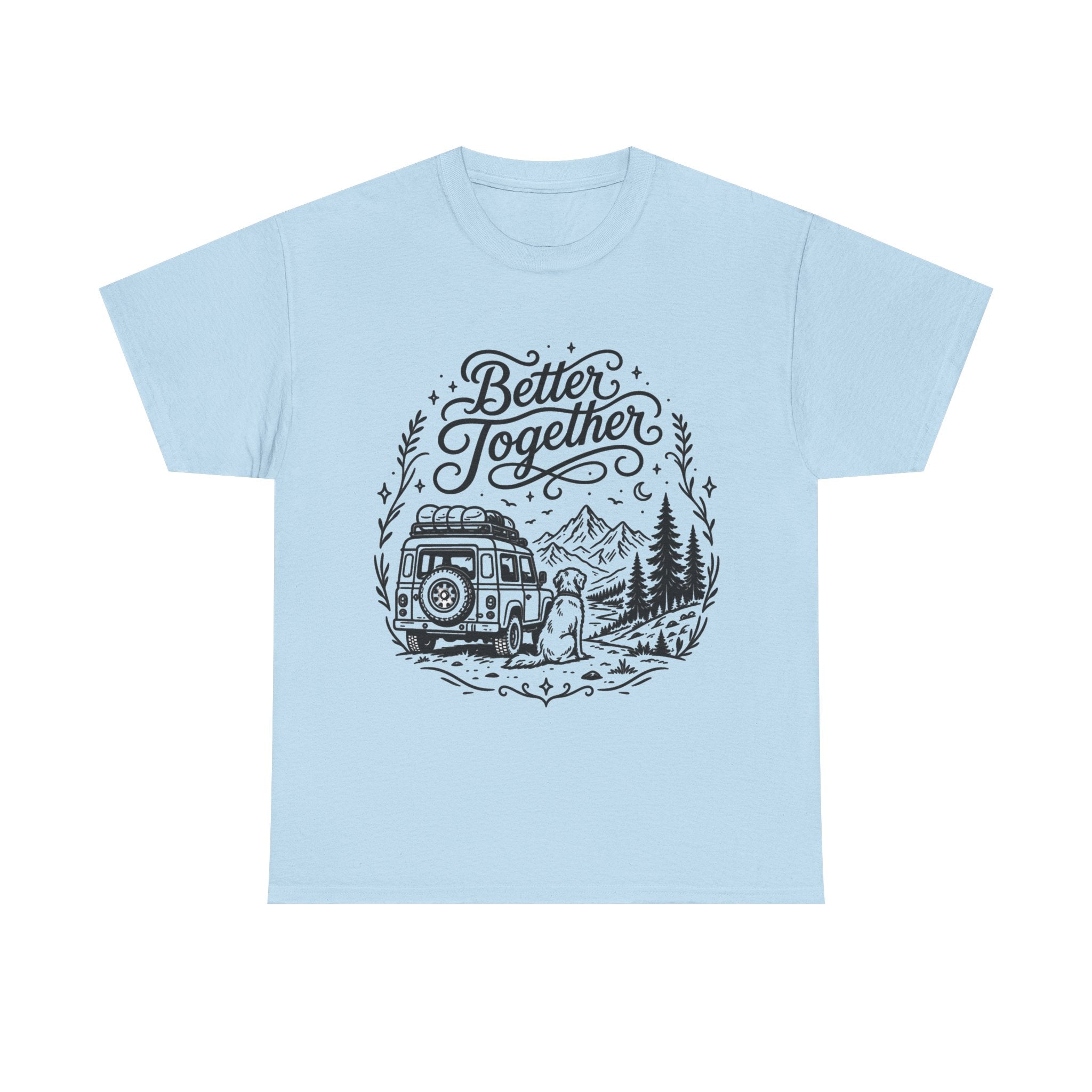 Better Together Camper Tee — Couples Road Trip & Adventure T-Shirt