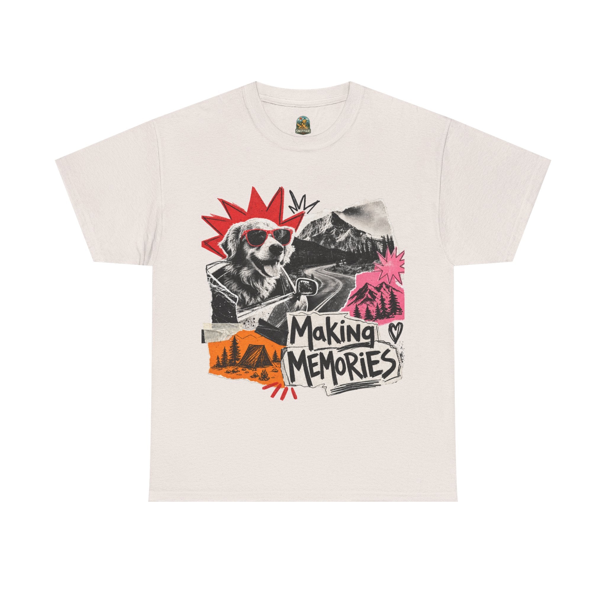 Making Memories Vintage Collage Graphic Tee