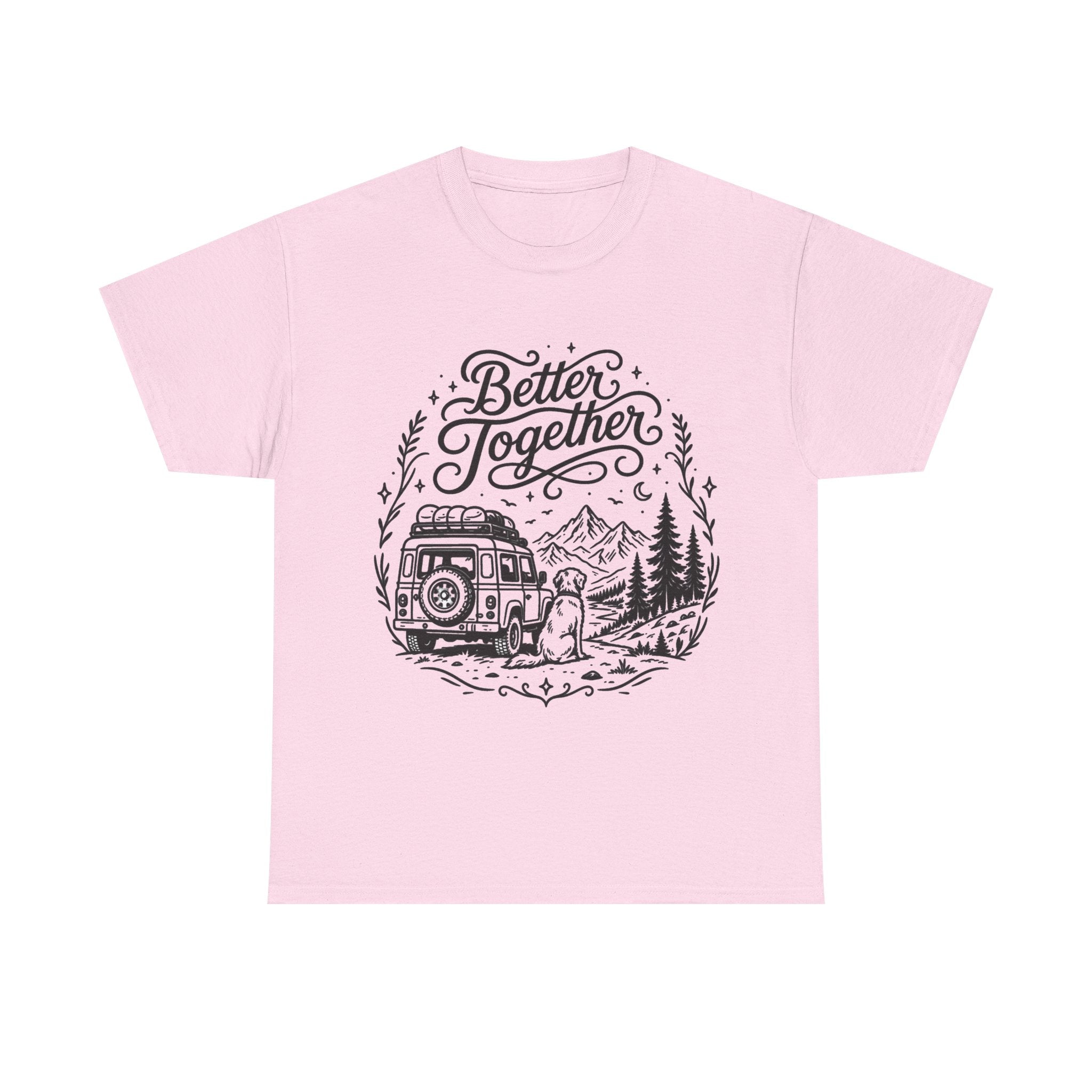 Better Together Camper Tee — Couples Road Trip & Adventure T-Shirt