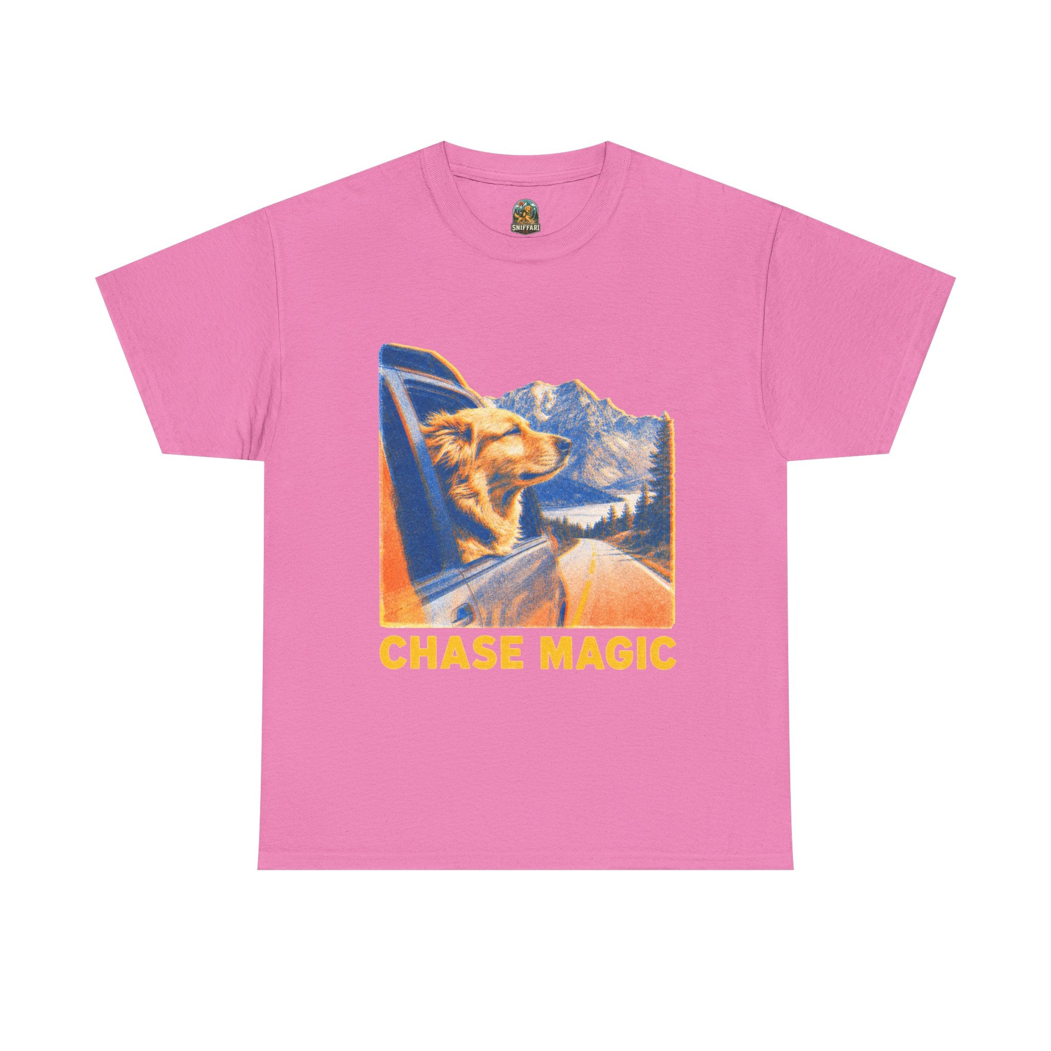 Chase Magic Retro Mountain Dog Graphic Tee