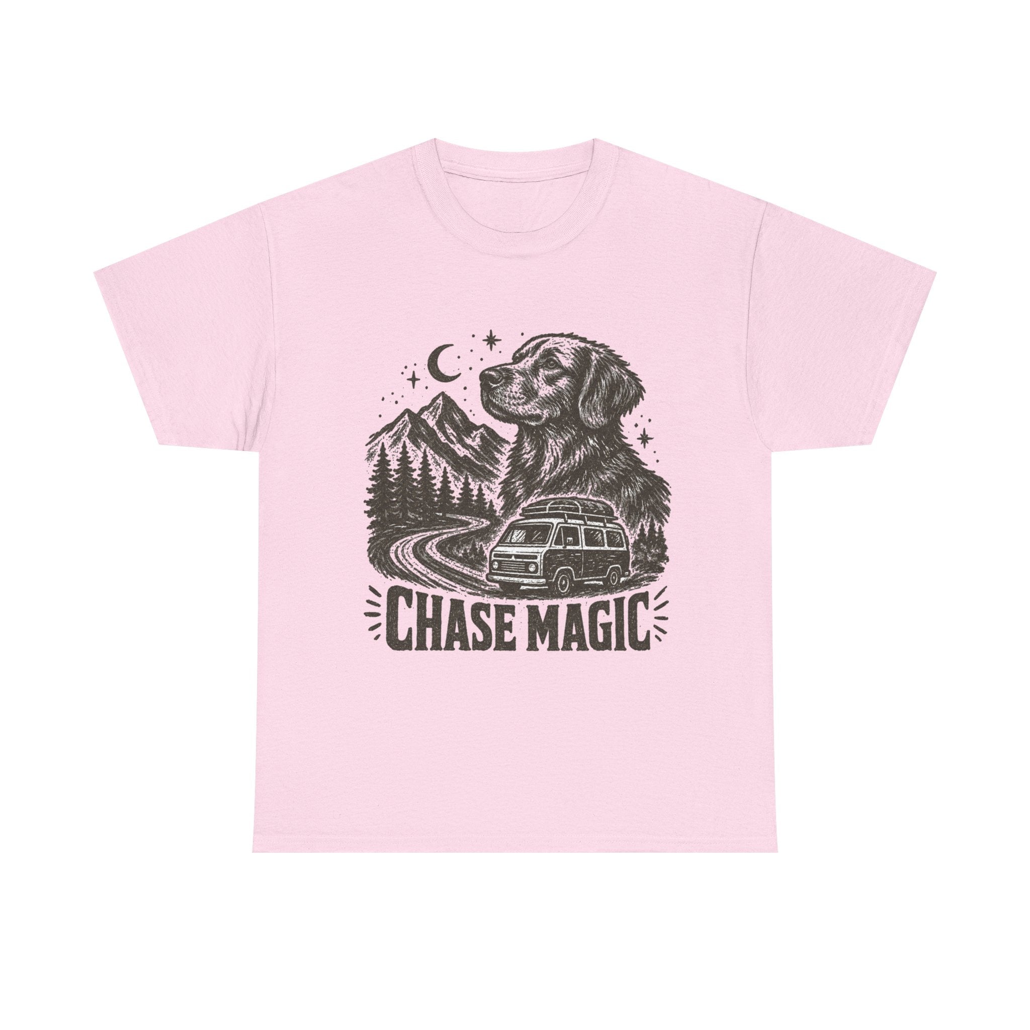 Chase Magic T-Shirt — Adventure Dog Van Life Graphic Tee