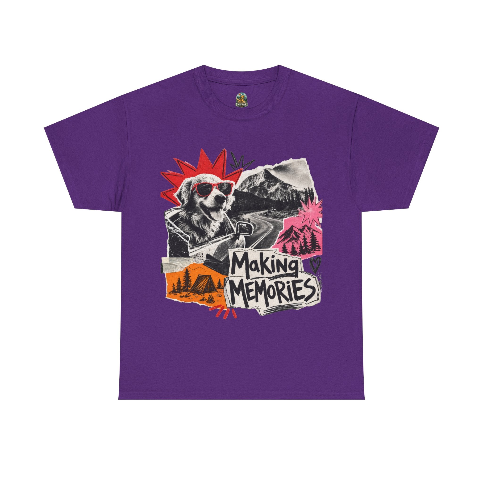 Making Memories Vintage Collage Graphic Tee