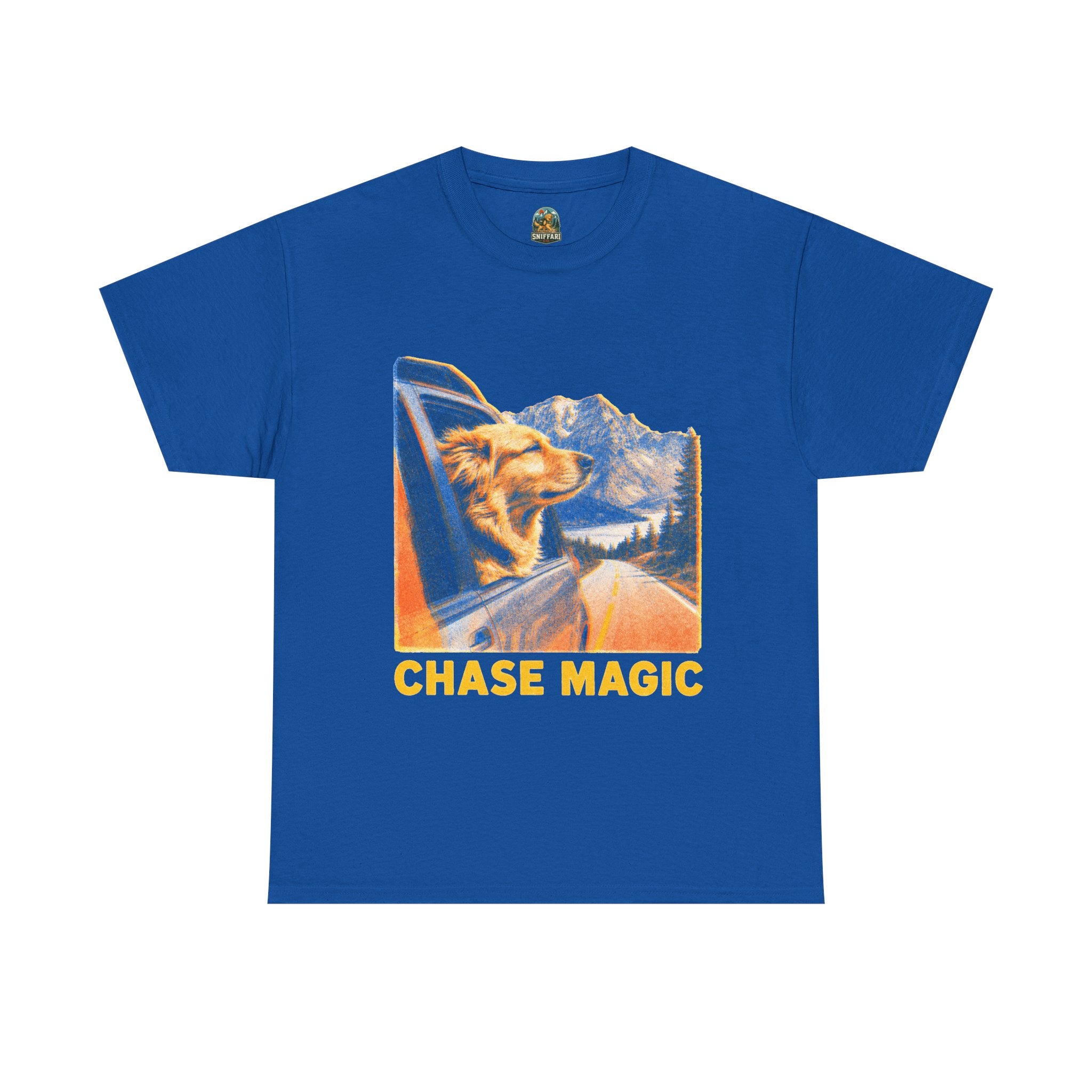 Chase Magic Retro Mountain Dog Graphic Tee