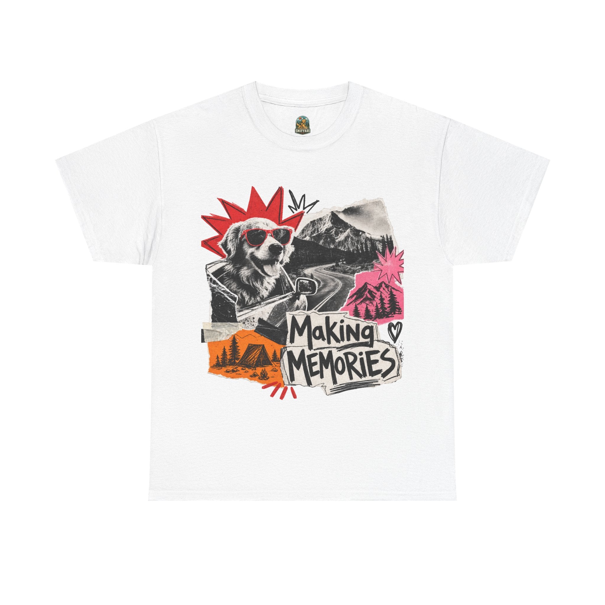 Making Memories Vintage Collage Graphic Tee