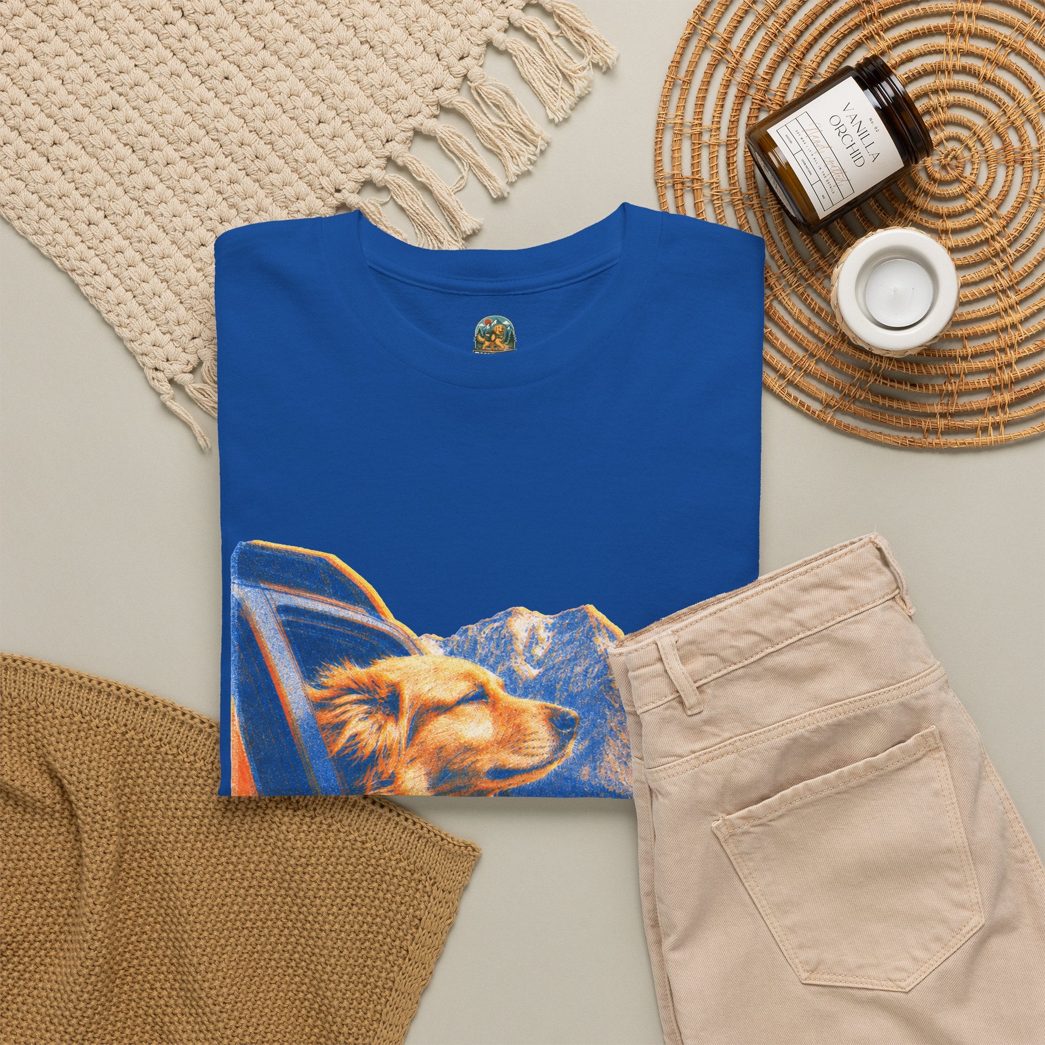 Chase Magic Retro Mountain Dog Graphic Tee