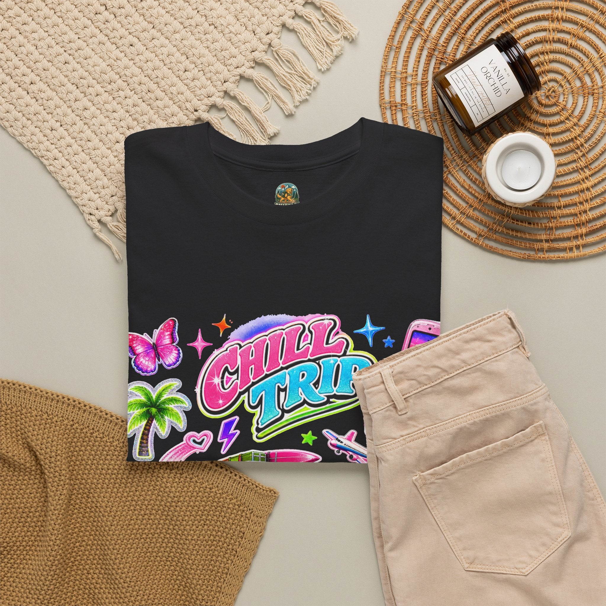 Chill Trip Retro Camper T-Shirt