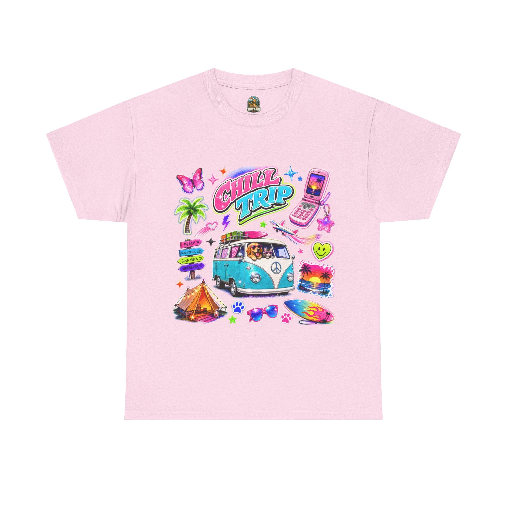 Chill Trip Retro Camper T-Shirt