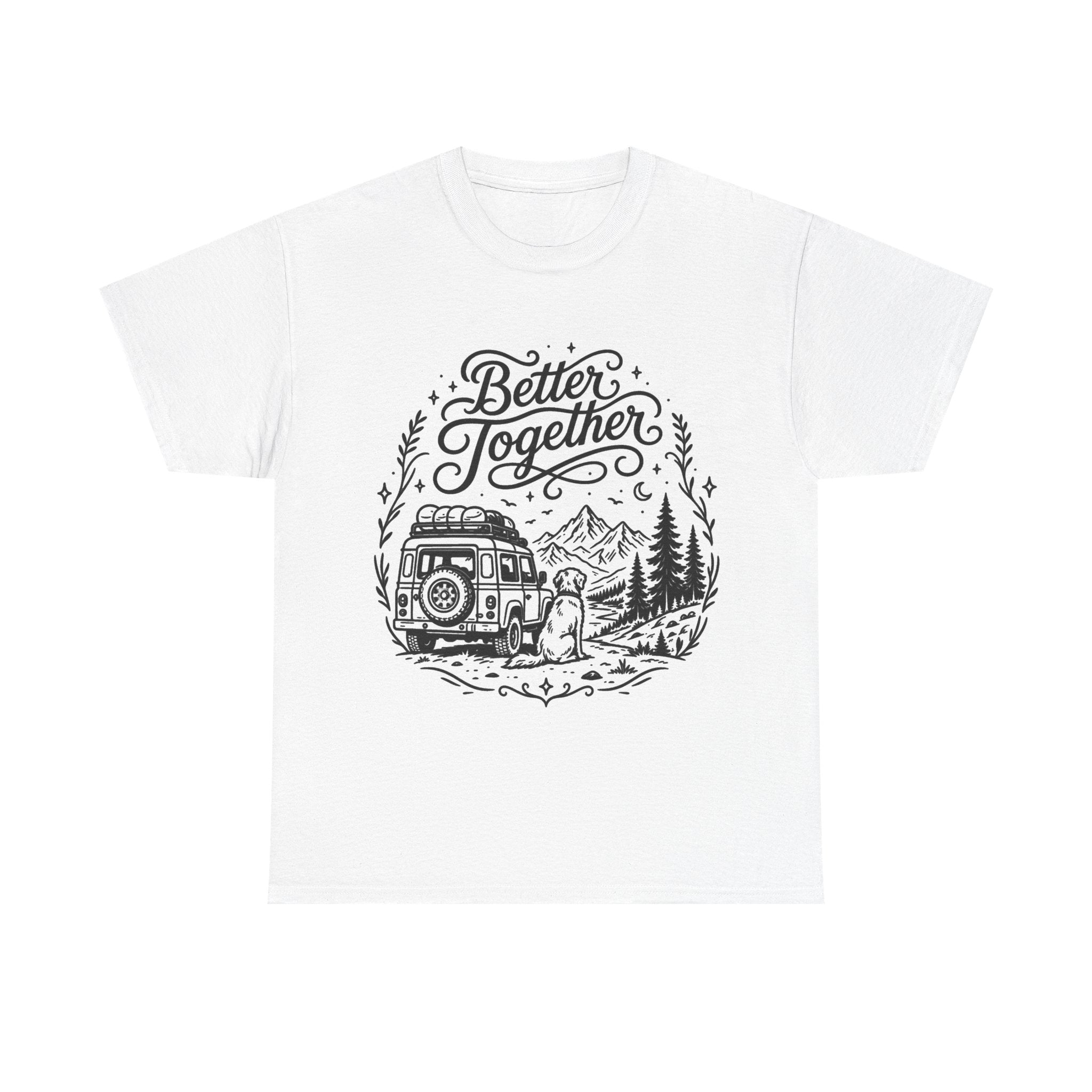 Better Together Camper Tee — Couples Road Trip & Adventure T-Shirt