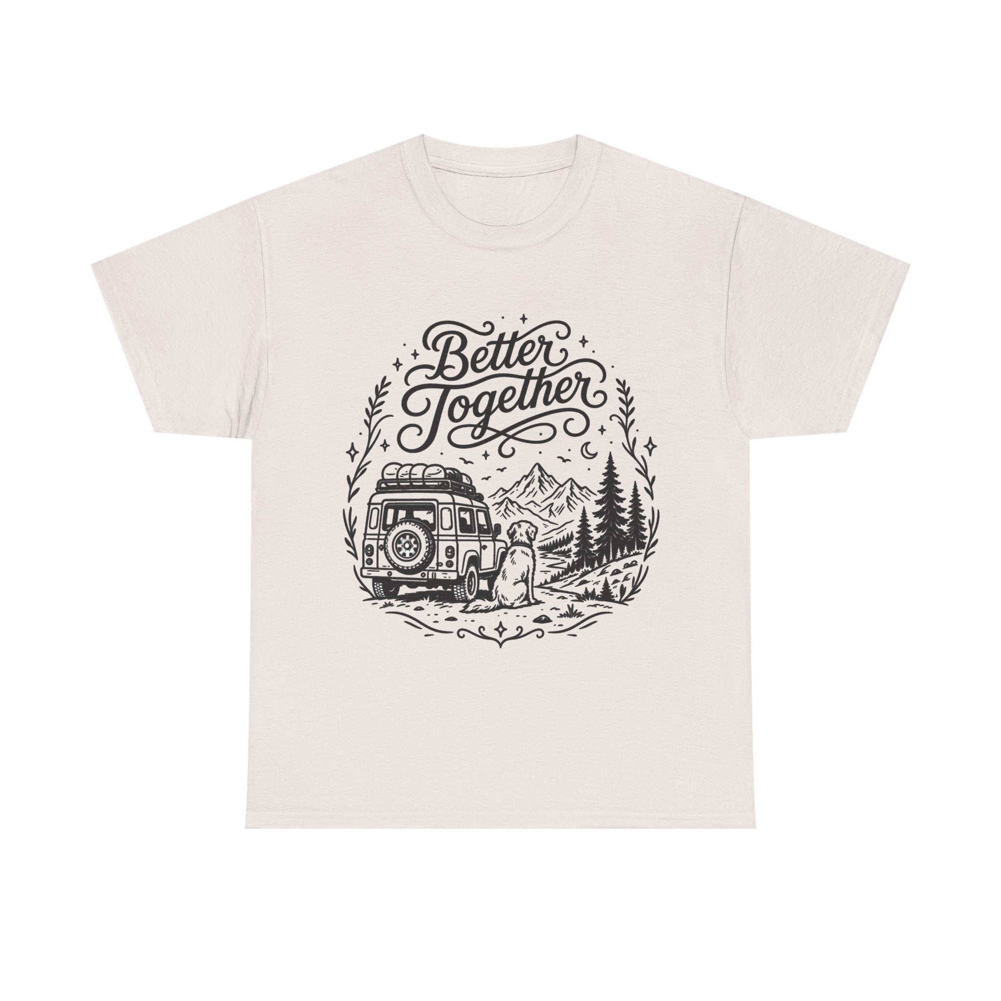 Better Together Camper Tee — Couples Road Trip & Adventure T-Shirt