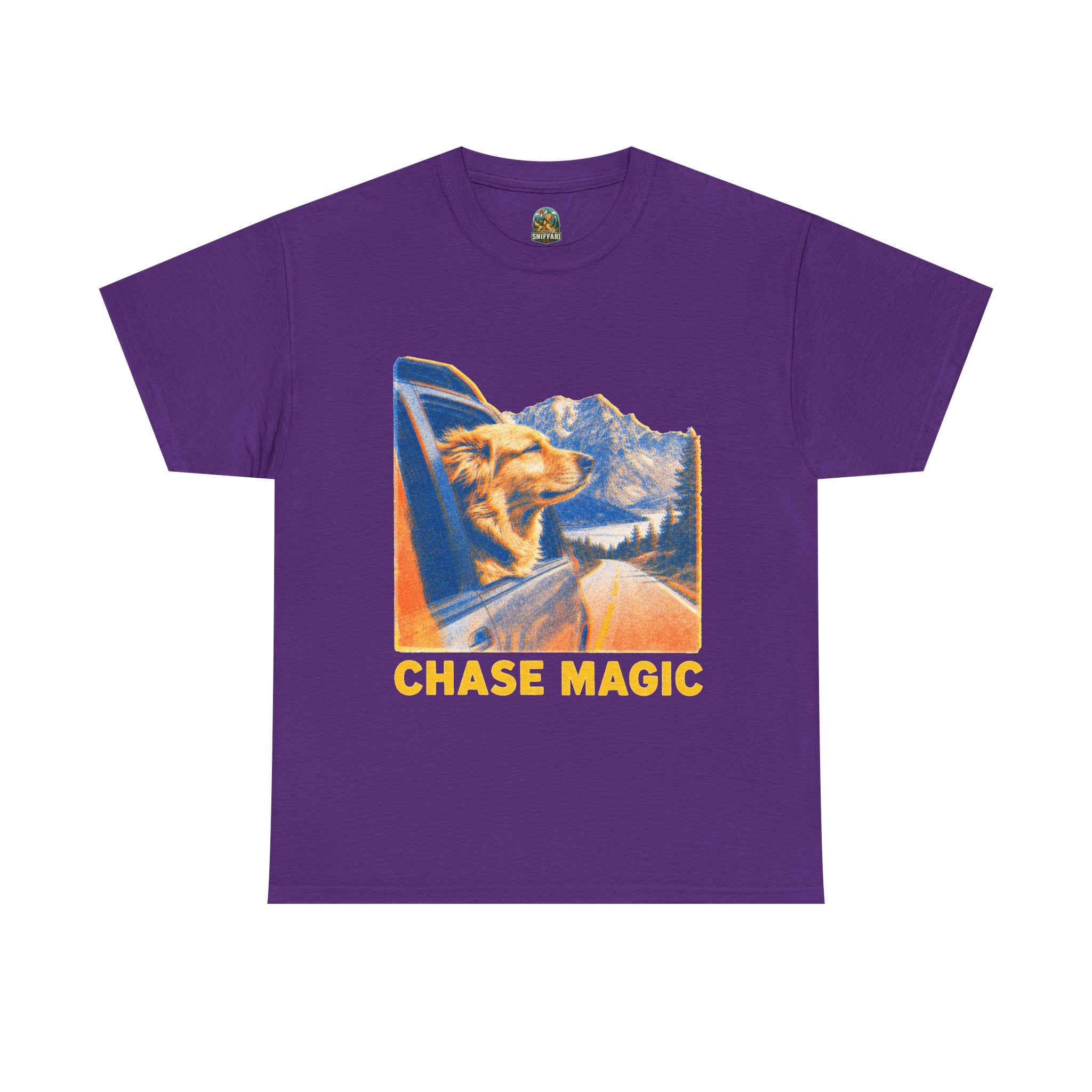 Chase Magic Retro Mountain Dog Graphic Tee
