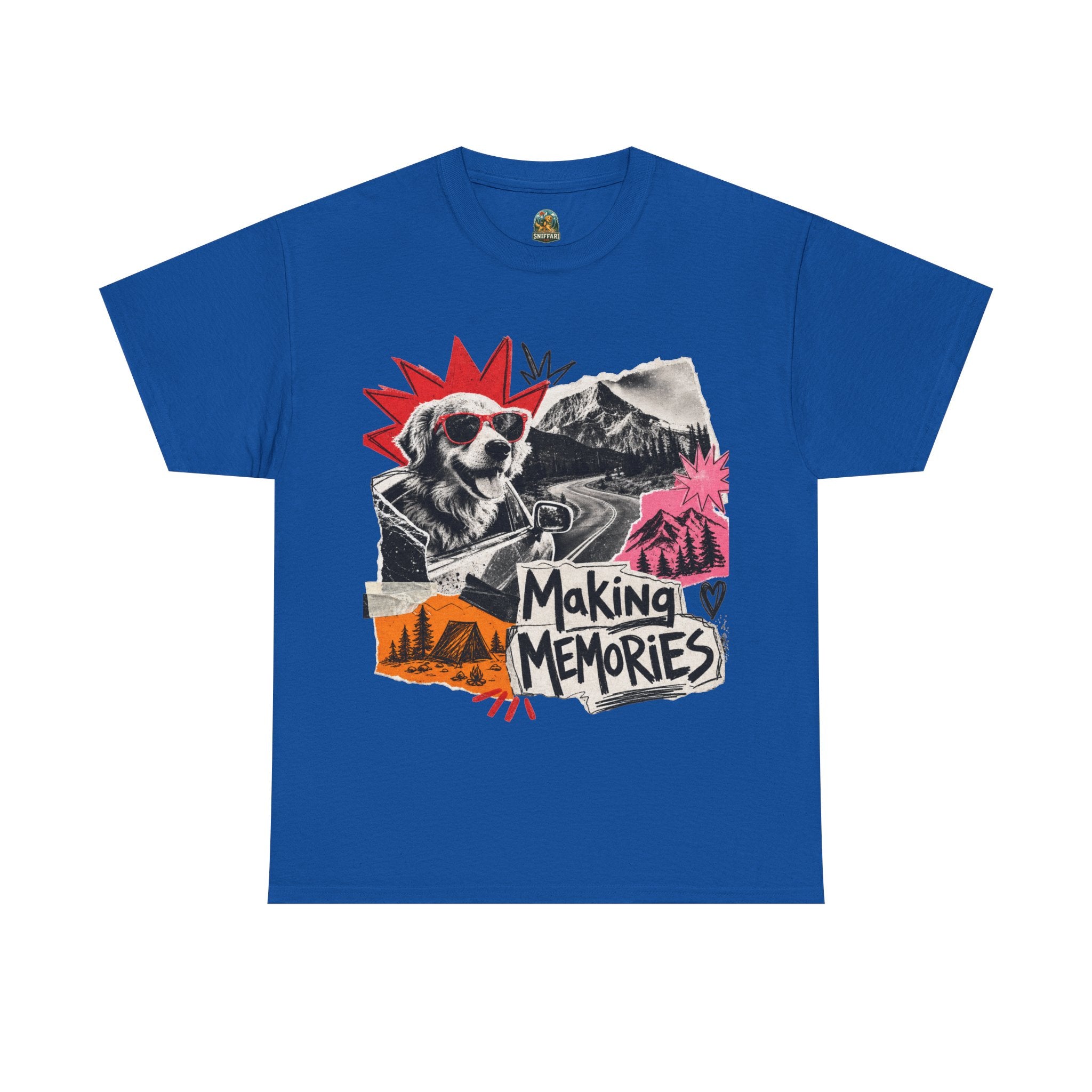 Making Memories Vintage Collage Graphic Tee