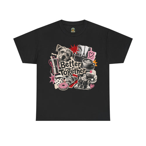 Better Together Dogs & Coffee Tee