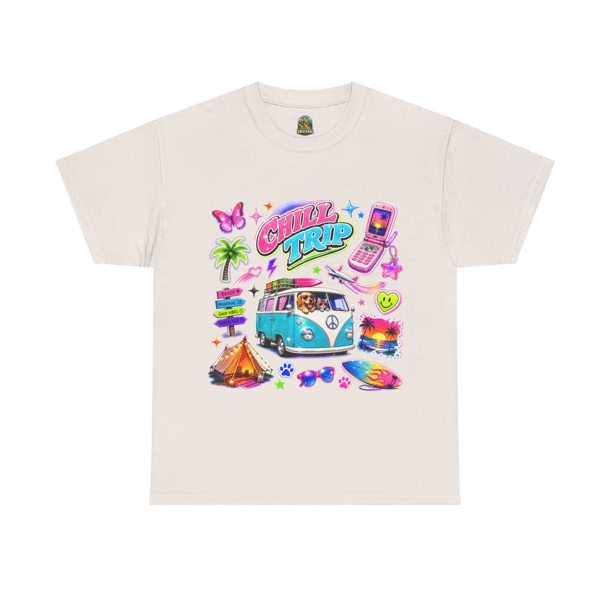 Chill Trip Retro Camper T-Shirt