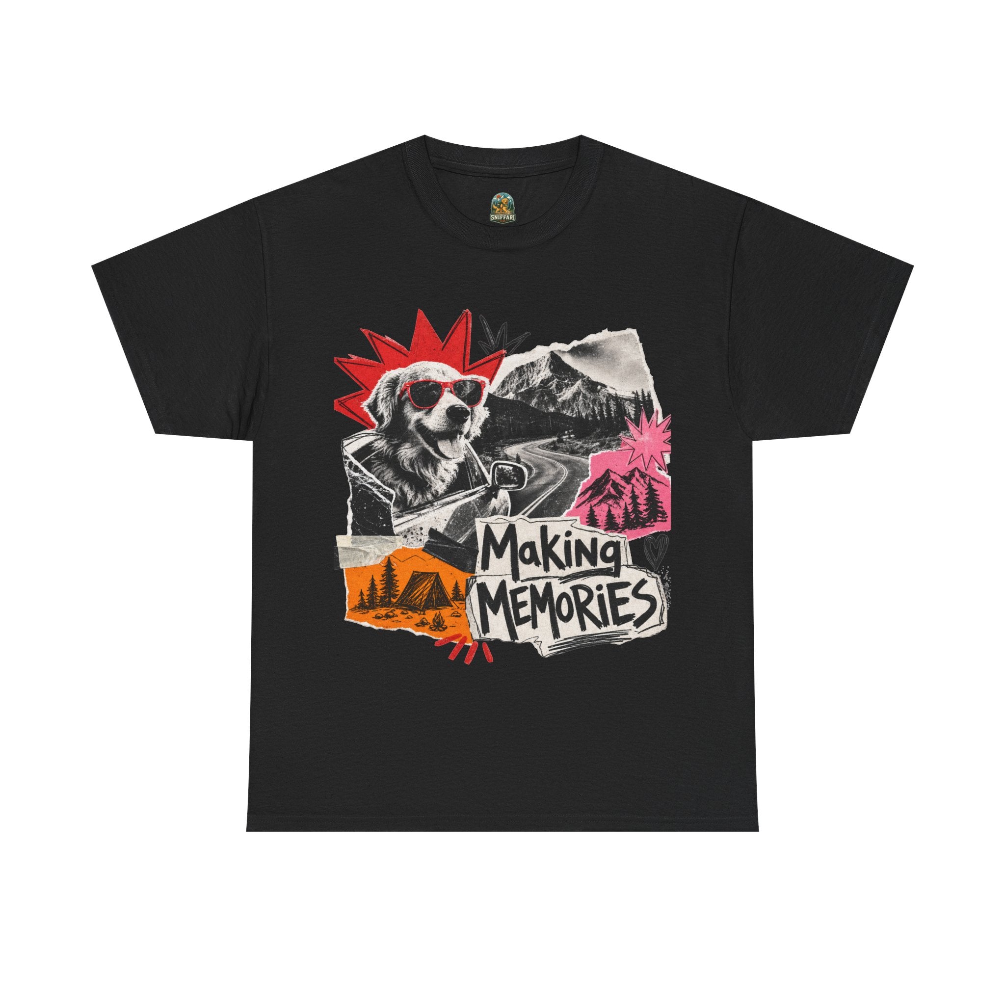 Making Memories Vintage Collage Graphic Tee
