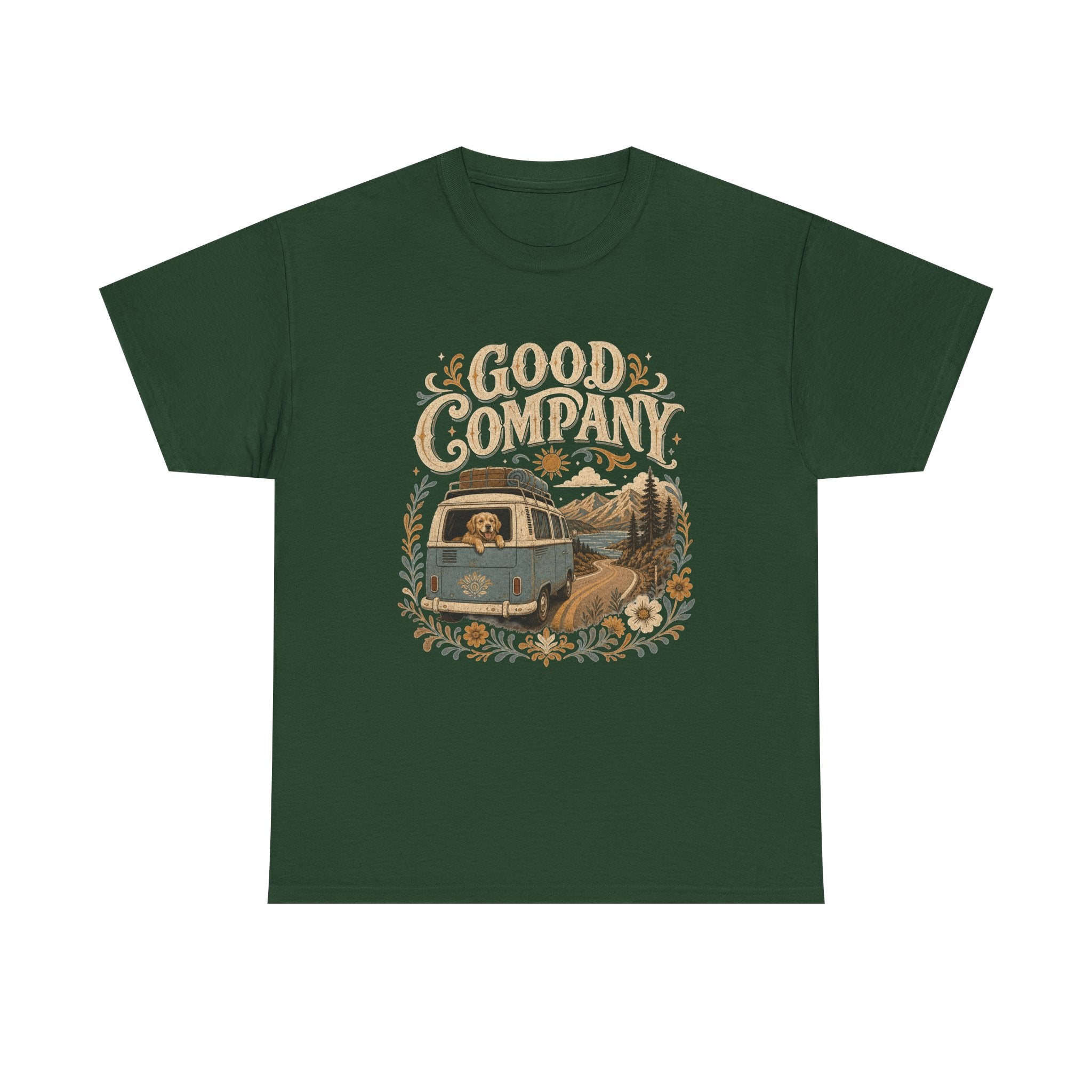 Good Company VW Camper Van Tee | Vintage Camper, Road Trip Graphic