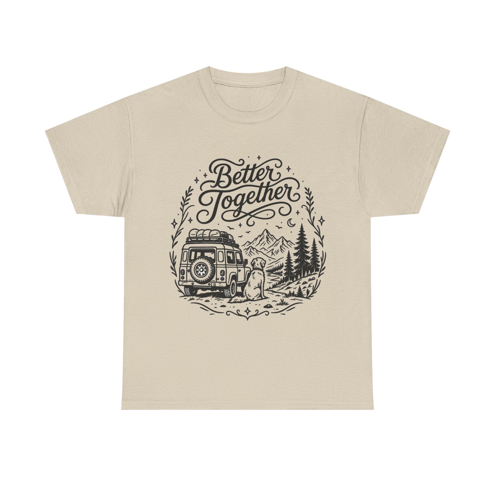Better Together Camper Tee — Couples Road Trip & Adventure T-Shirt