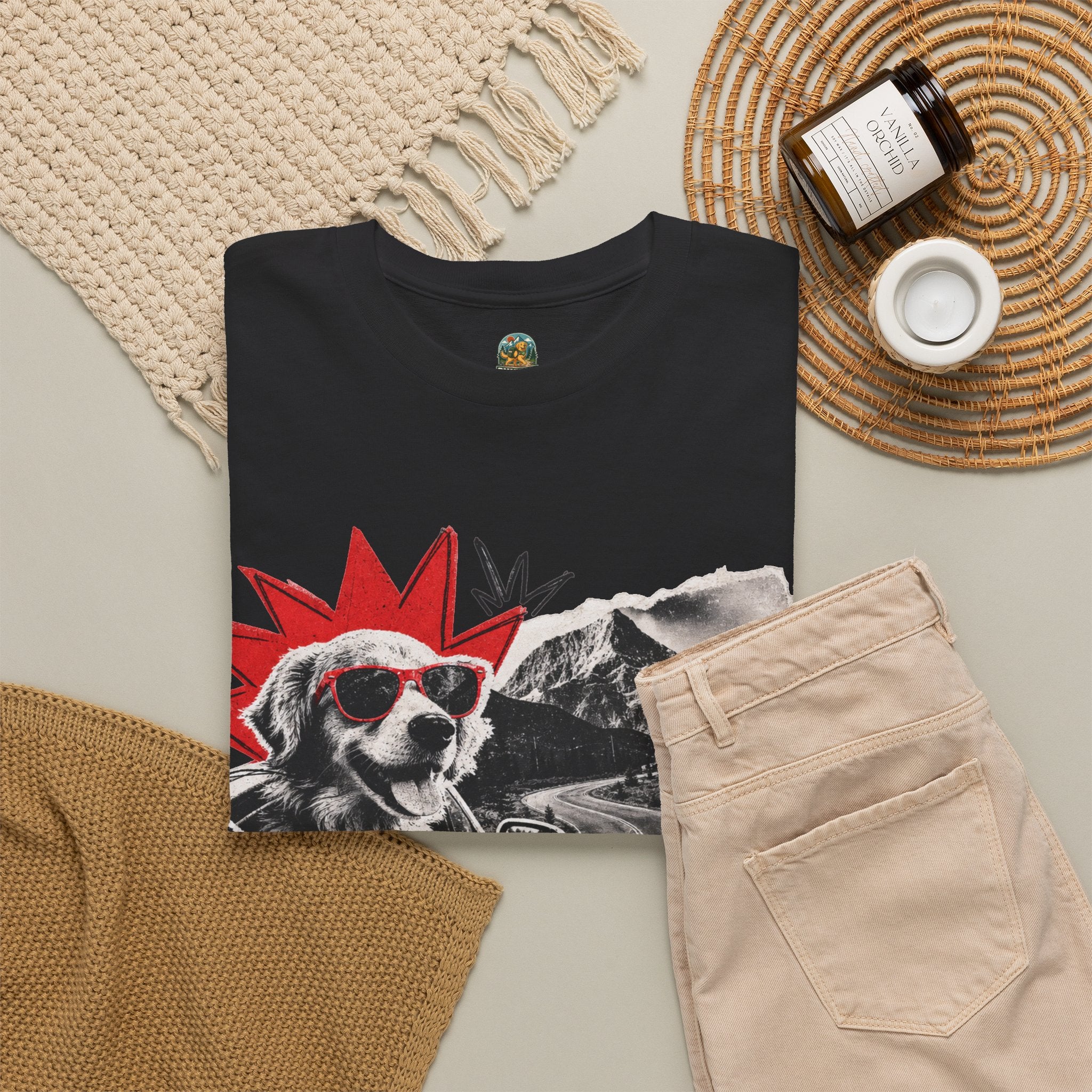 Making Memories Vintage Collage Graphic Tee