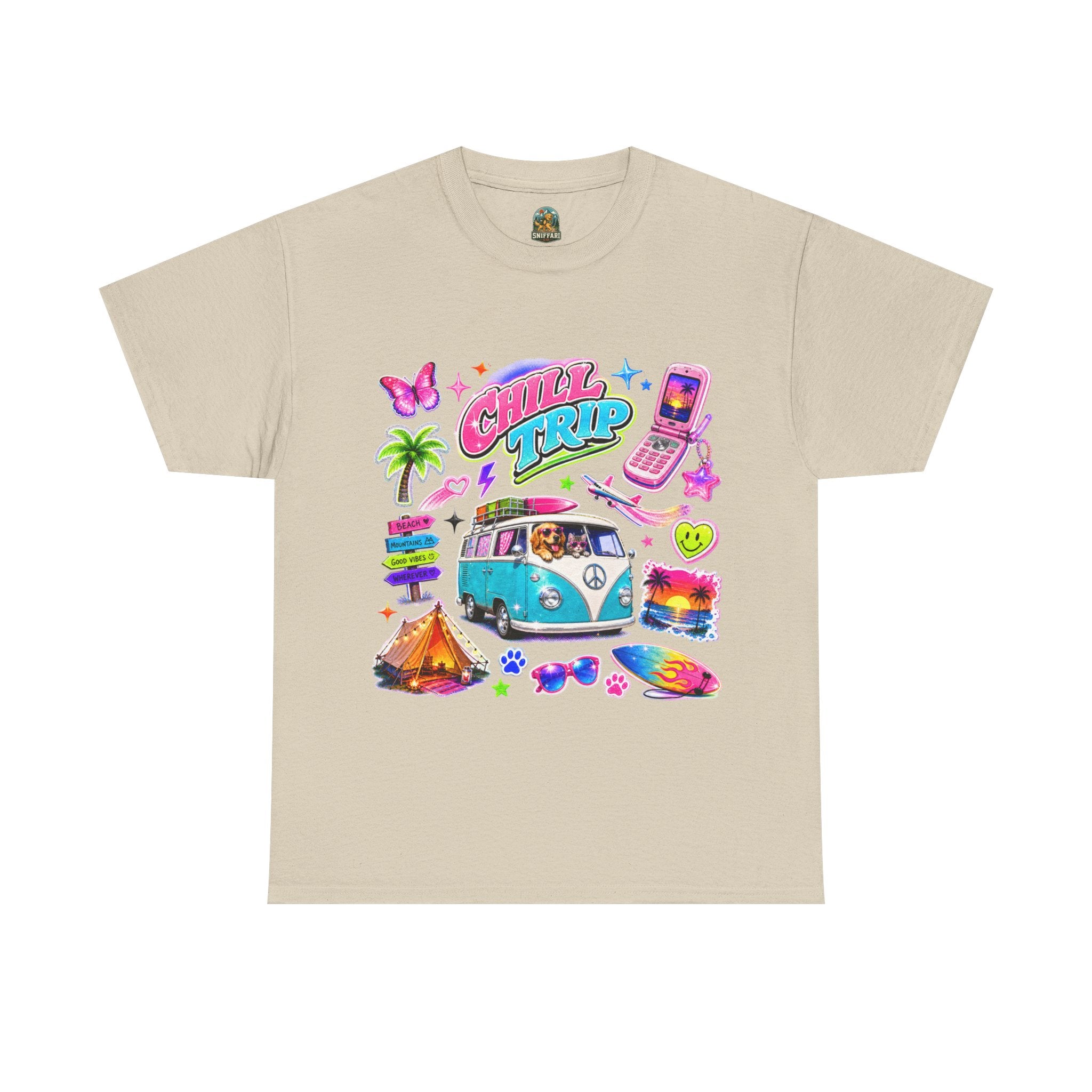 Chill Trip Retro Camper T-Shirt