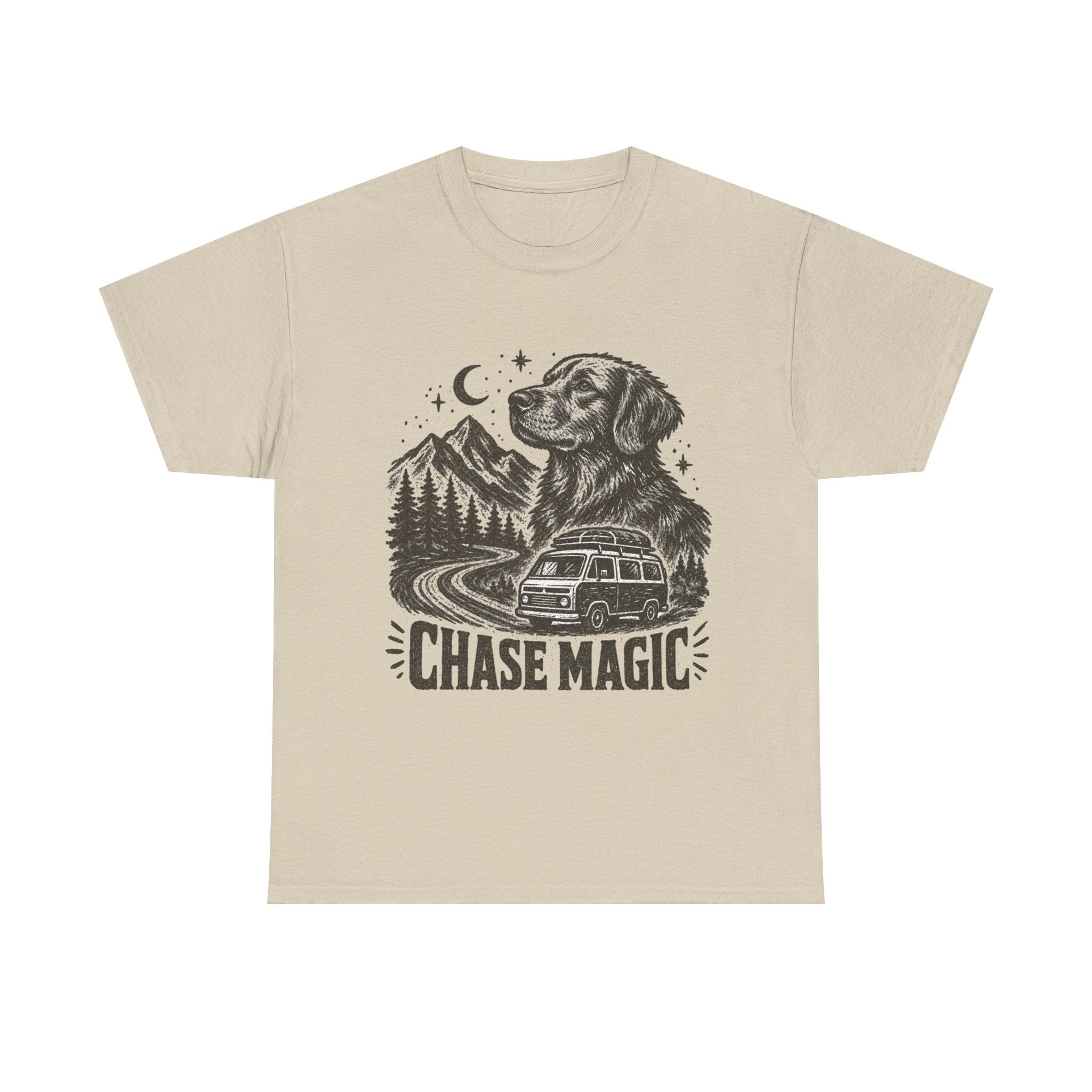 Chase Magic T-Shirt — Adventure Dog Van Life Graphic Tee