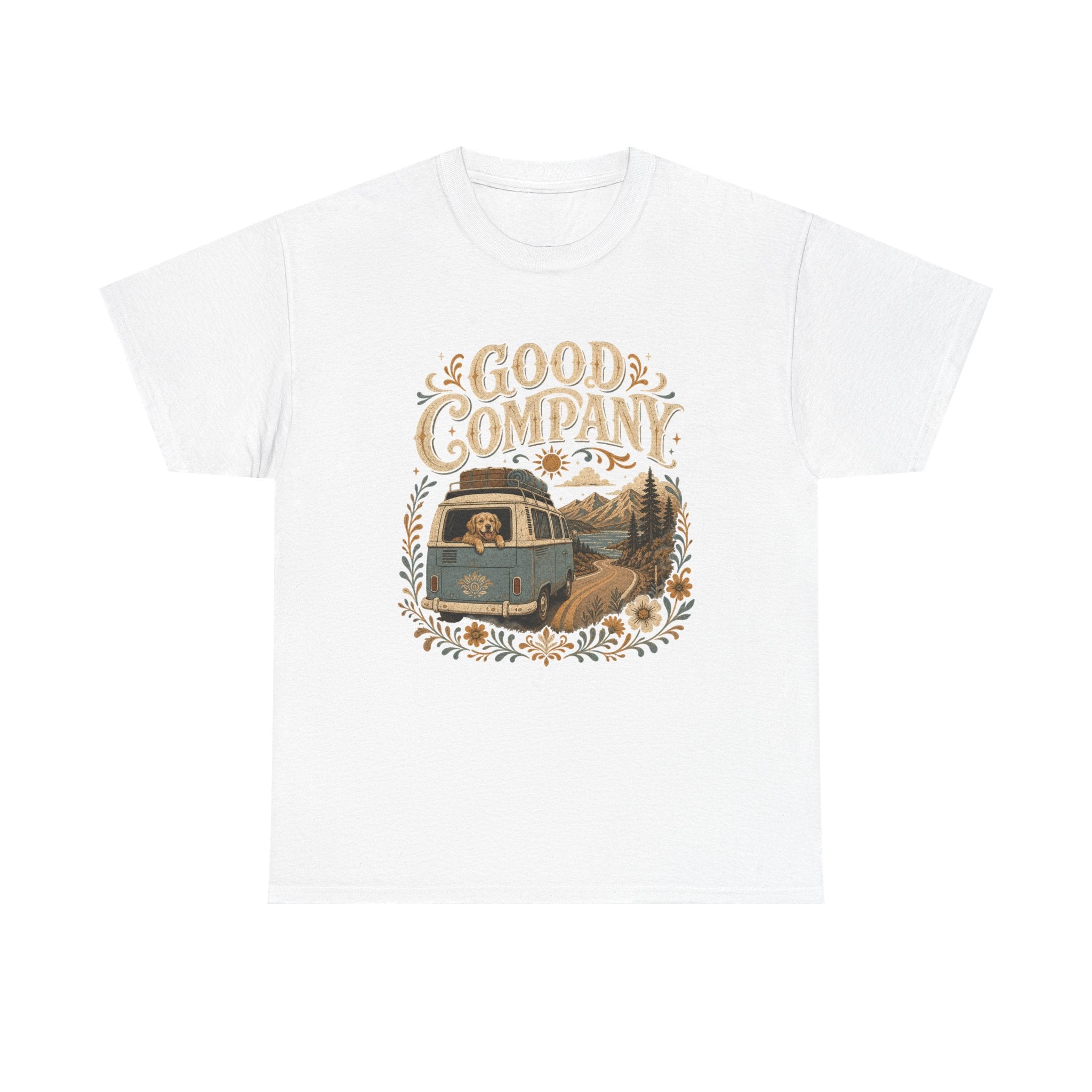 Good Company VW Camper Van Tee | Vintage Camper, Road Trip Graphic